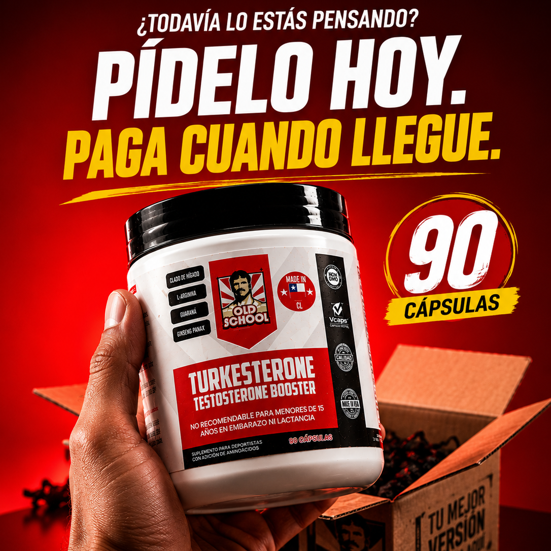 ¡2X1! TURKESTERONE® Más Fuerza y Rendimiento!