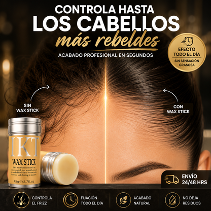 IKT WAX STICK® Adiós al Frizz en Segundos
