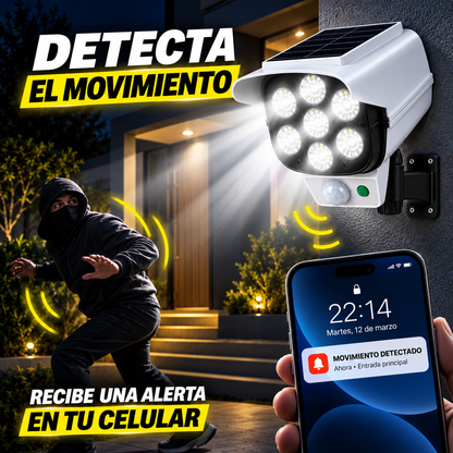 SUNSHIELD® | Foco Solar LED Tipo Cámara