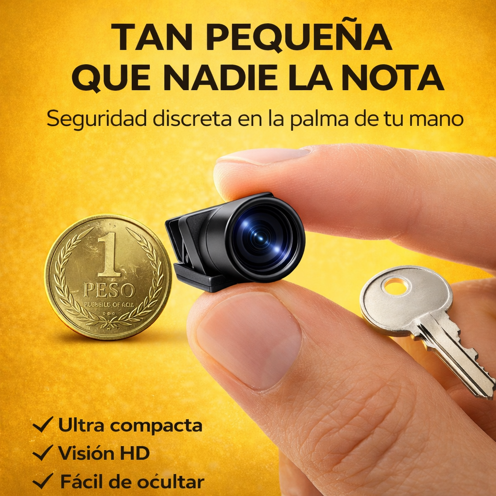 NanoCam Pro: Mini Cámara de Alta Definición