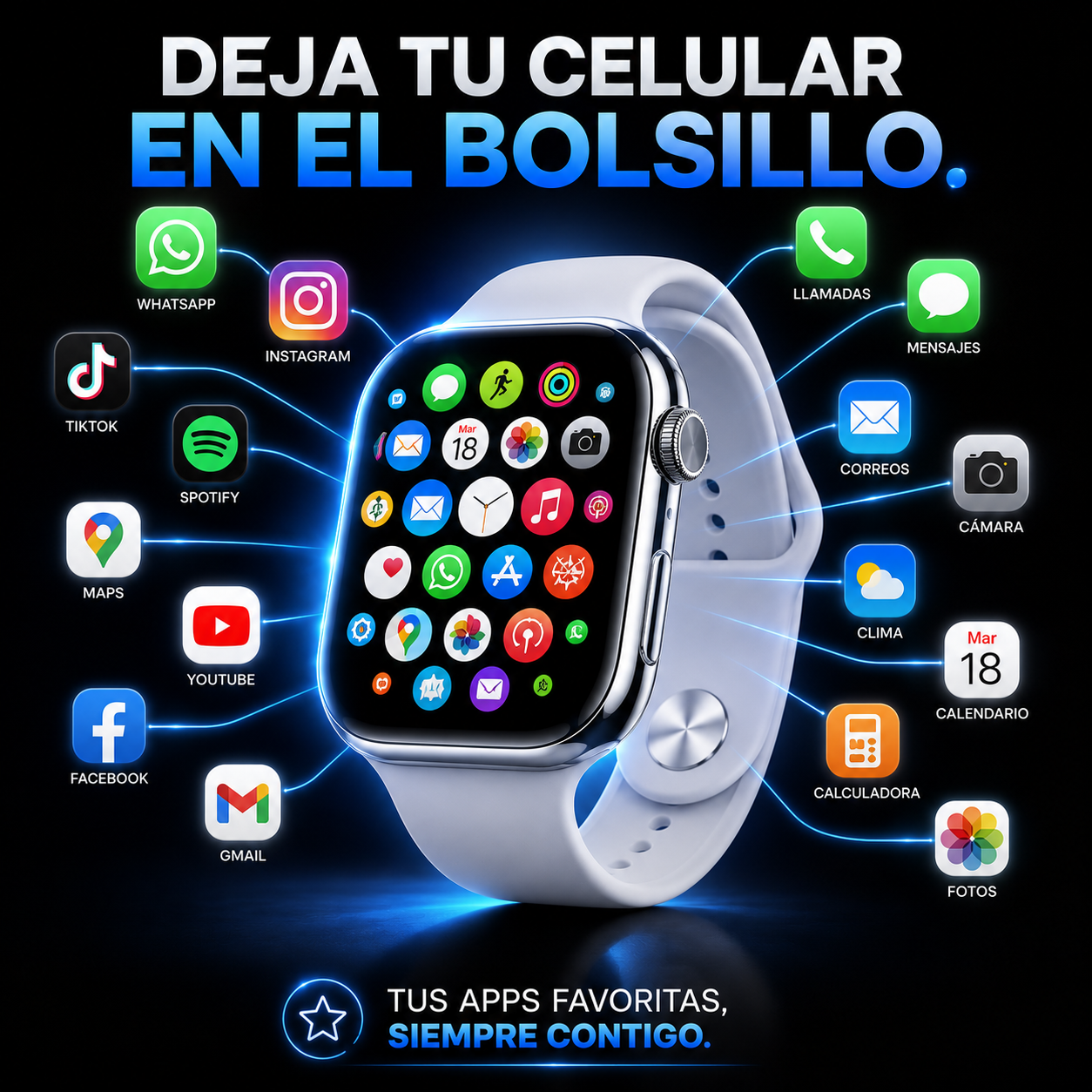AppWatch Pro: Tus apps favoritas en tu muñeca