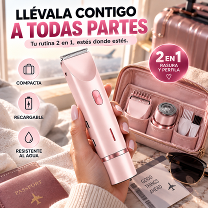 VELVIA® | Depiladora 2 en 1 de Precisión