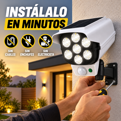 SUNSHIELD® | Foco Solar LED Tipo Cámara