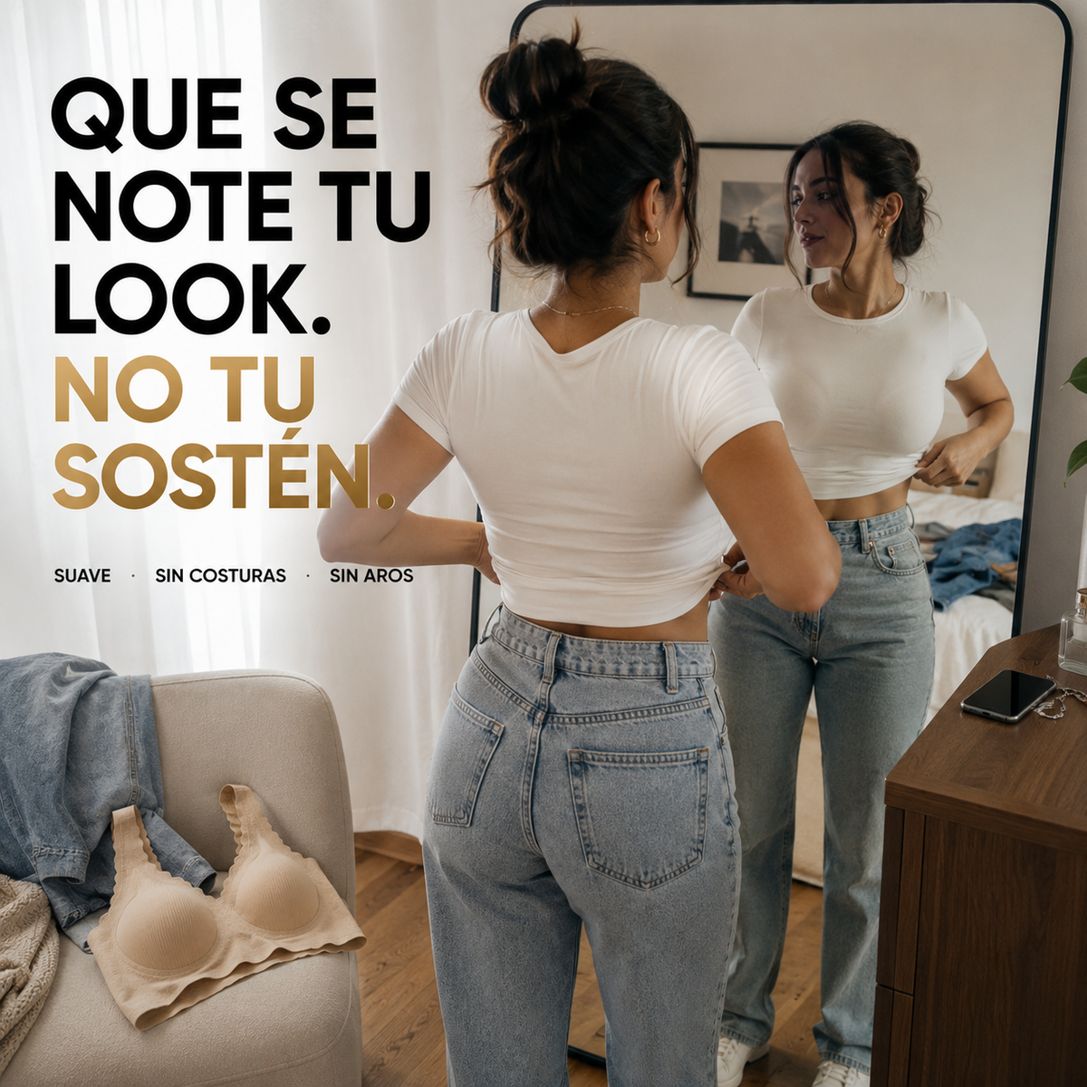 Amélia® | Dile Adiós a los Sostenes que Aprietan, Marcan e Incomodan