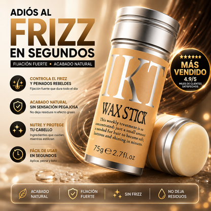 IKT WAX STICK® Adiós al Frizz en Segundos