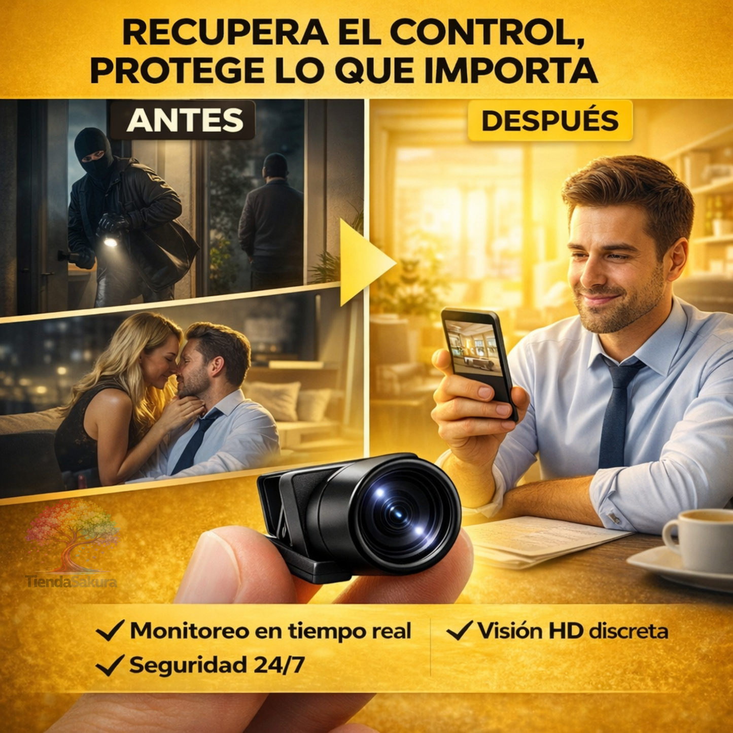 NanoCam Pro: Mini Cámara de Alta Definición