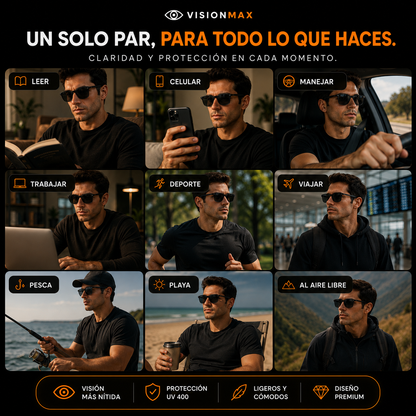VisionMax® Gafas Inteligentes 4 en 1
