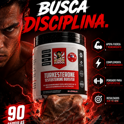 ¡2X1! TURKESTERONE® Más Fuerza y Rendimiento!