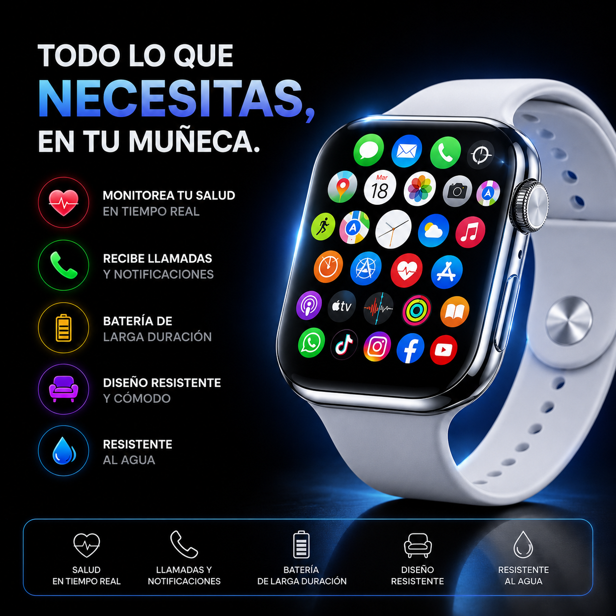 AppWatch Pro: Tus apps favoritas en tu muñeca