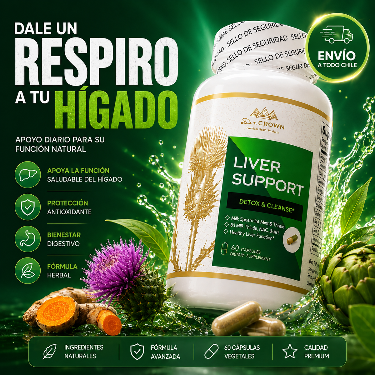 Liver Support® | Dile Adiós a la Pesadez y Cuida tu Hígado