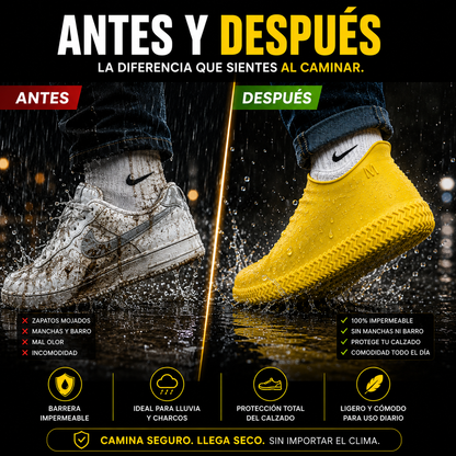 RainGuard® | Protección impermeable para cada paso.